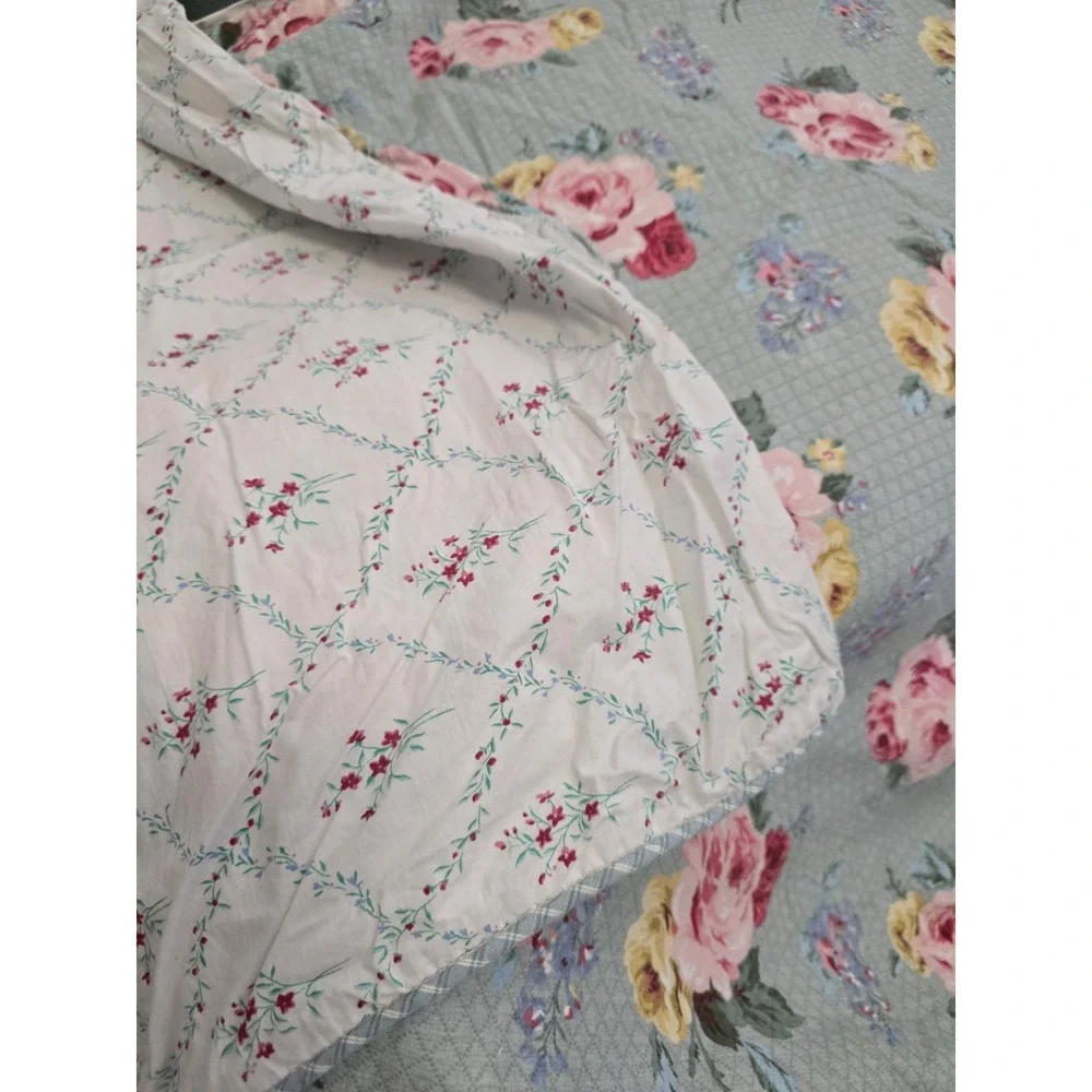 💐 RARE KING Ralph Lauren Cottage‎ Lane Duvet Cover – Reversible Floral